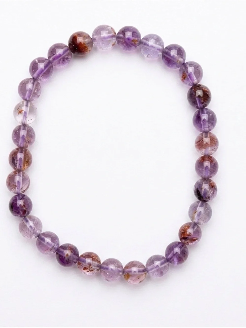 Amethyst Beaded Bracelet